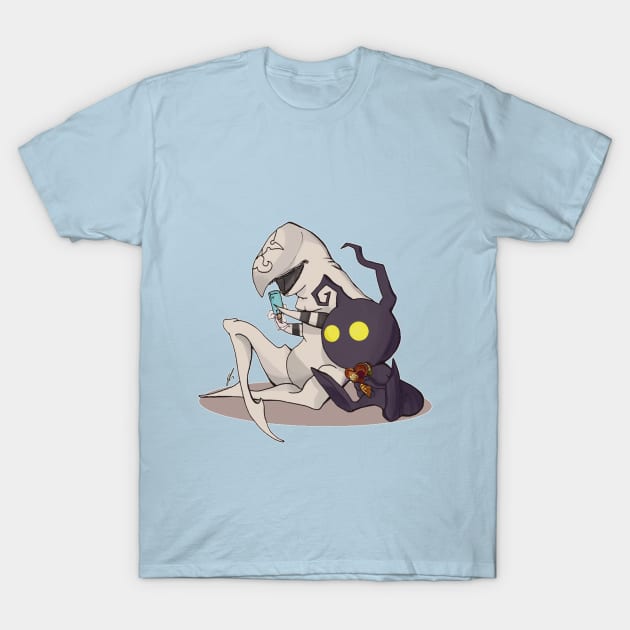 Nobody is Friends with a Shadow T-Shirt by LocalCryptid